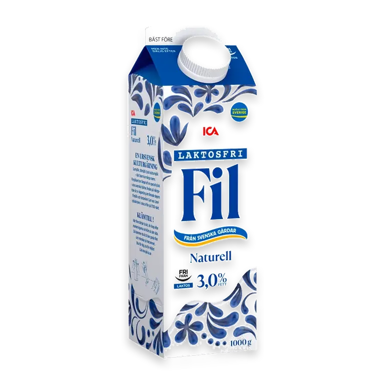 Filmjölk Laktosfri 3% 1l