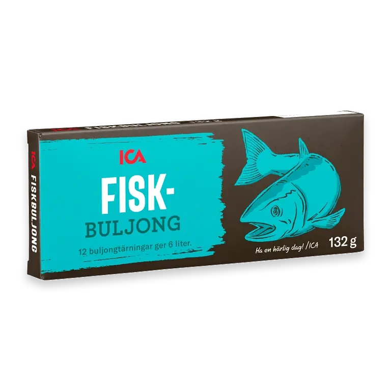 Fiskbuljong Tärning 12-p 132g