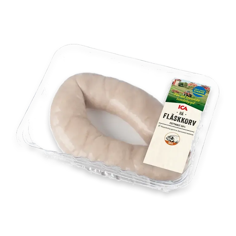 Fläskkorv rå 400g