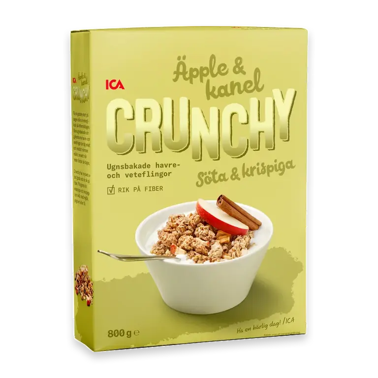 Flingor Crunchy Äpple & kanel 800g