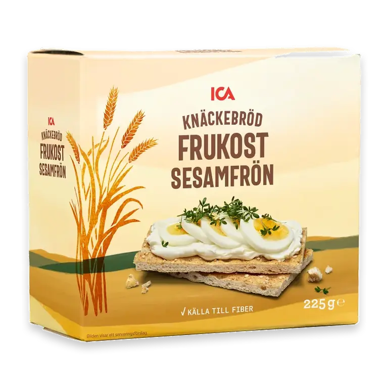 Frukost Knäckebröd Sesam 225g