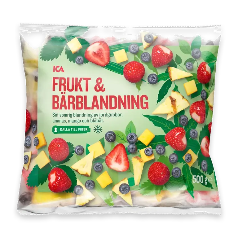 Frukt & bärblandning 500g