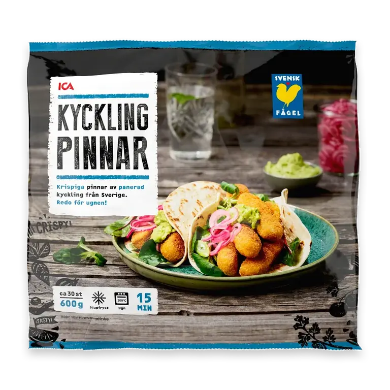 Frysta Kycklingpinnar 600g