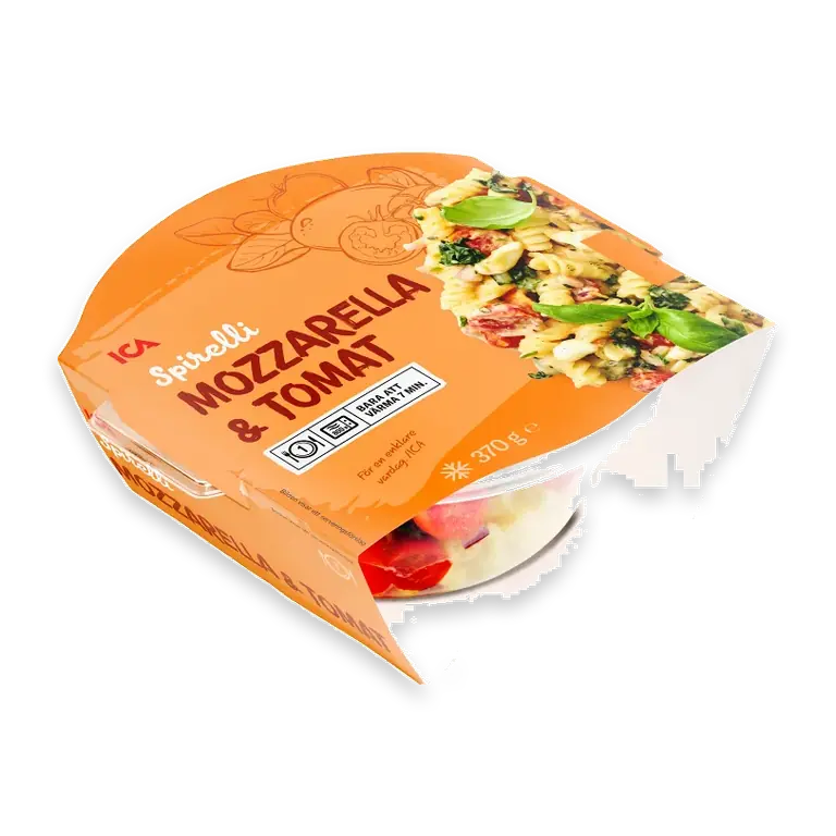 Fusii mozzarella & tomat 370g