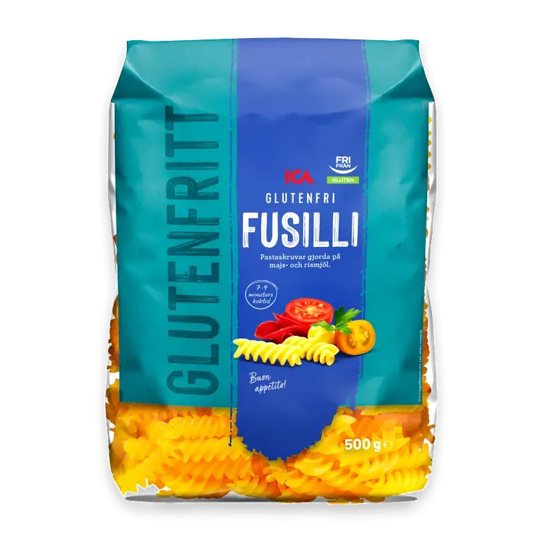 Fusilli Glutenfri 500g