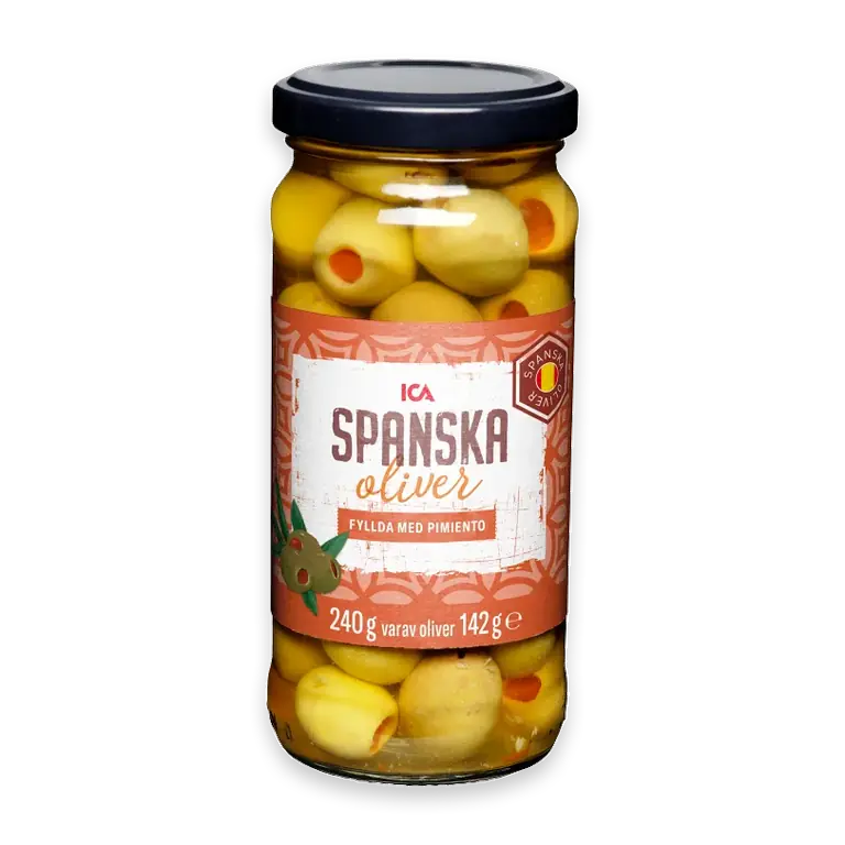 Fyllda Oliver Gröna med Pimiento 240g