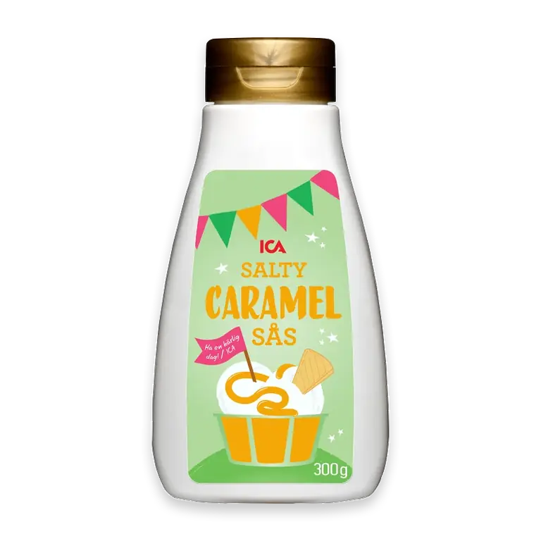 Glassås Salty caramel 300g