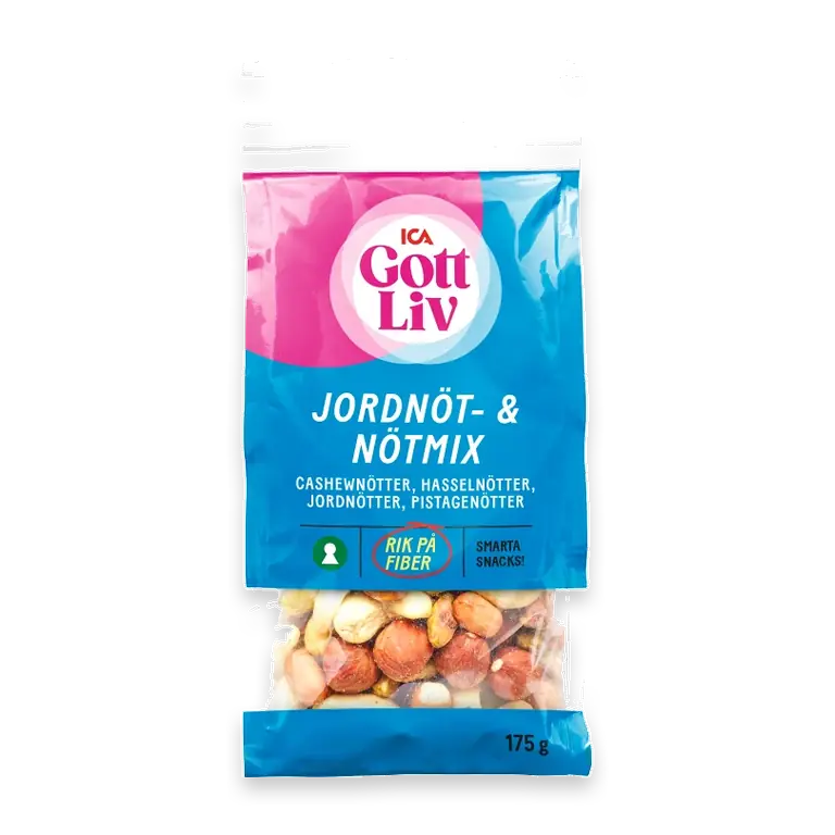 Jordnöt & nötmix 175g