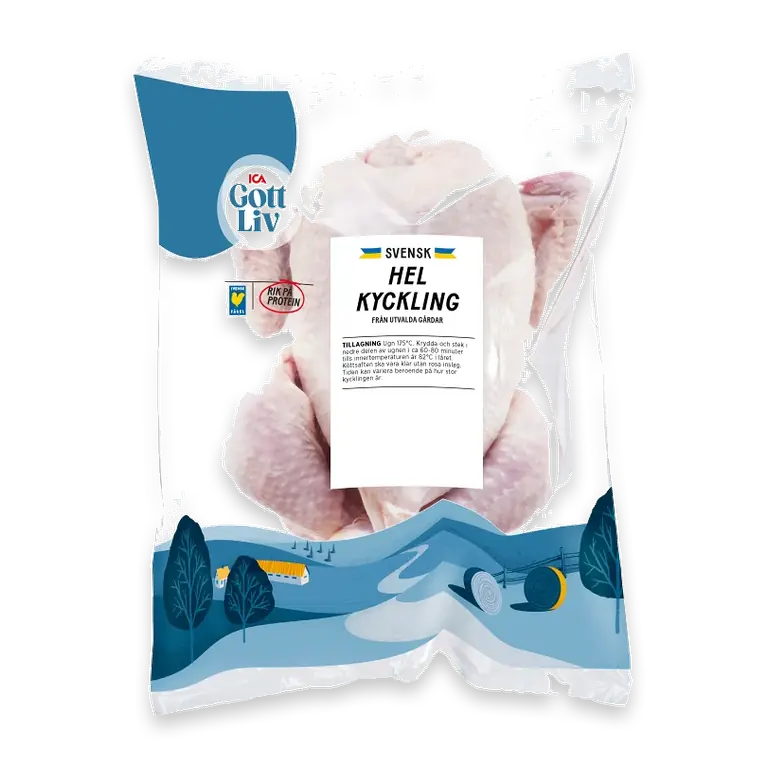 Kyckling Färsk Hel ca 1,1kg