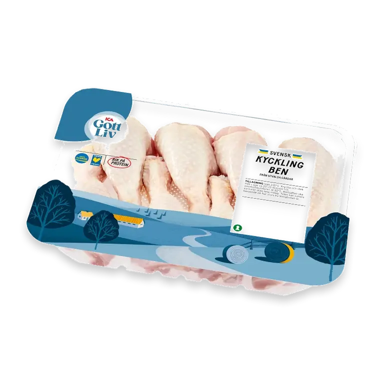 Kycklingben Färsk 900g