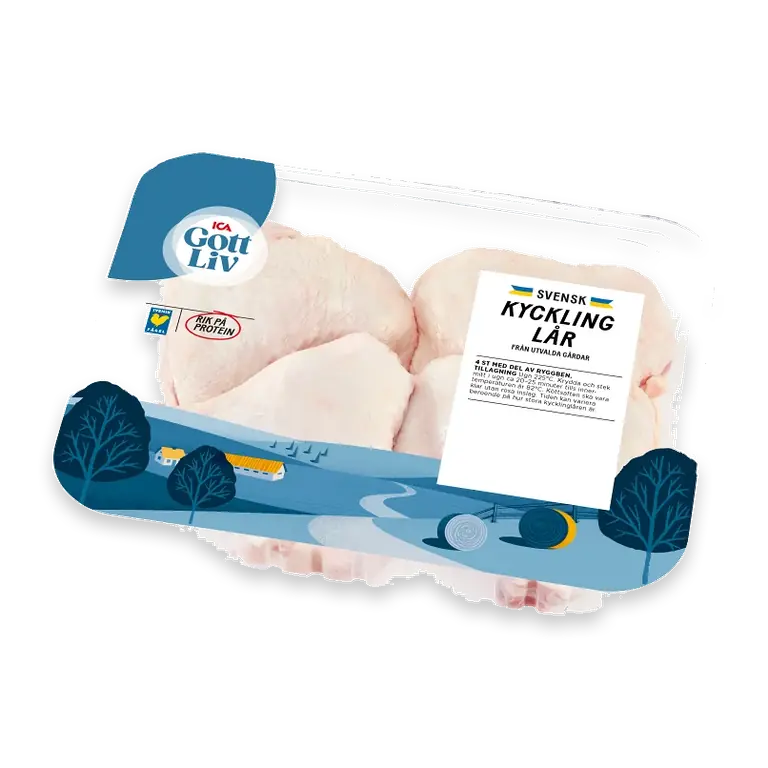 Kycklinglår 4-p 720g