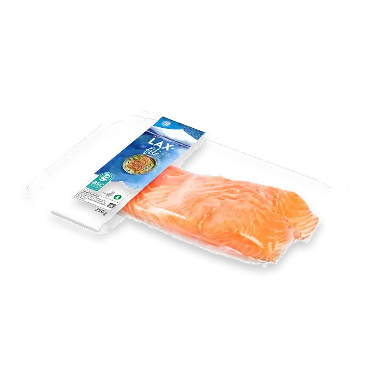 Laxfilé Färsk 2-p 250g Miljömärkt