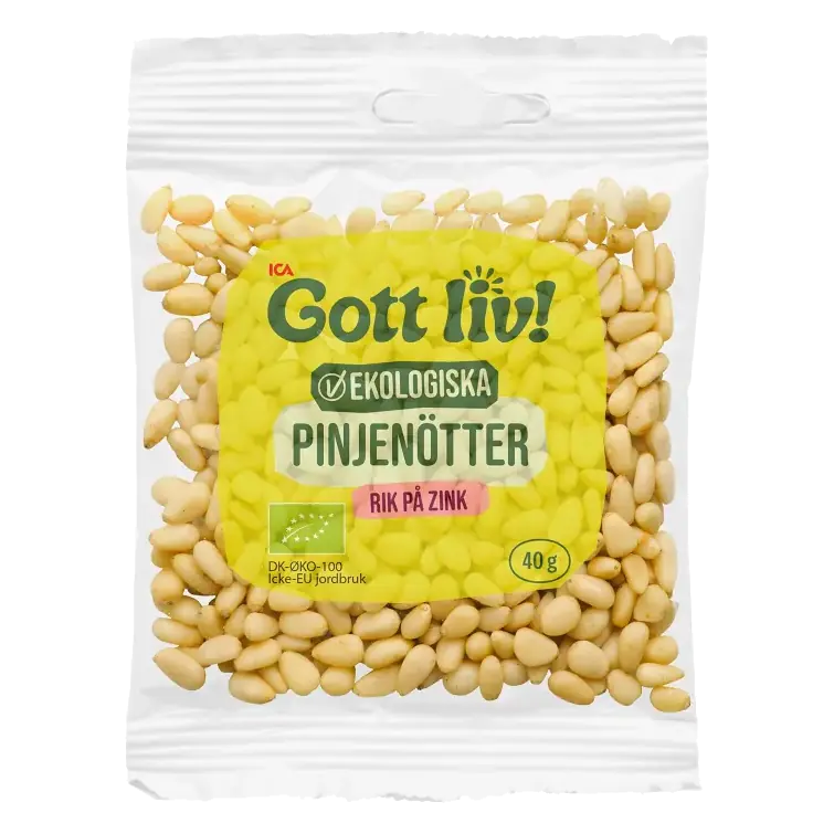 Pinjenötter Ekologiska 40g