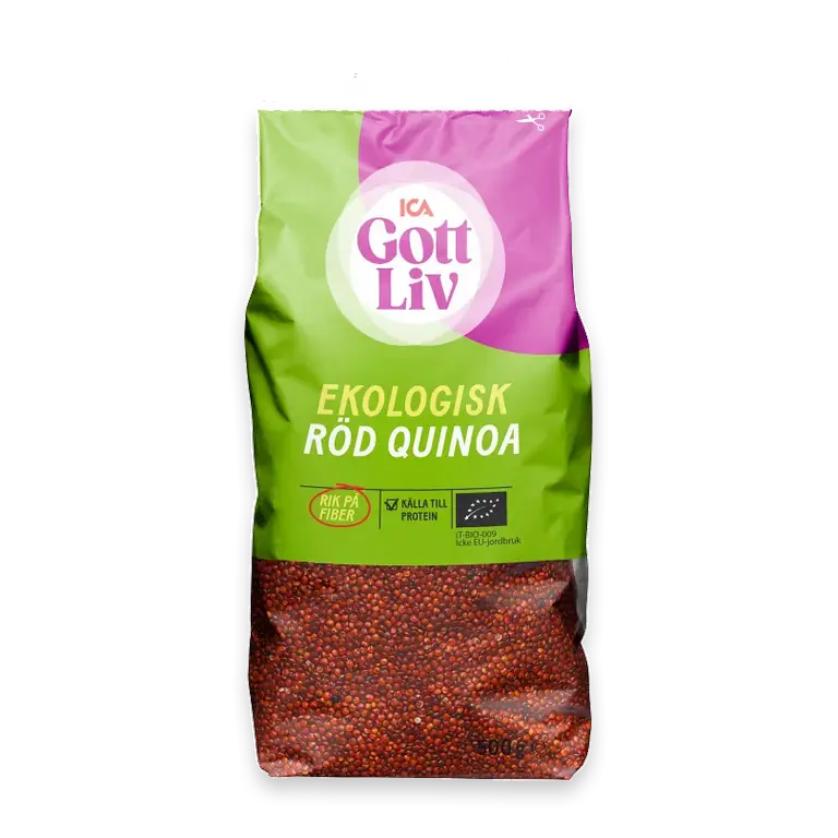 Röd quinoa Ekologisk 500g