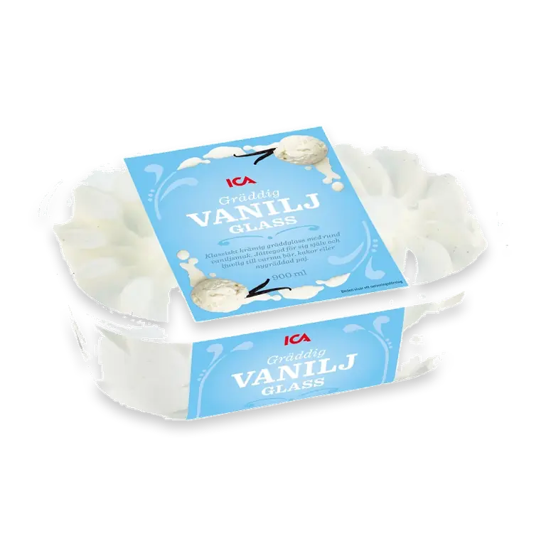 Gräddglass Vanilj 900ml