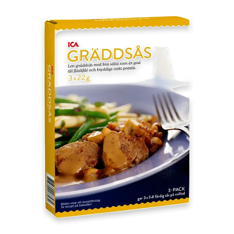 Gräddsås 3-p 900ml