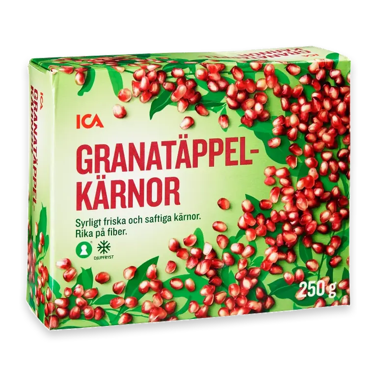 Granatäppelkärnor Fryst 250g