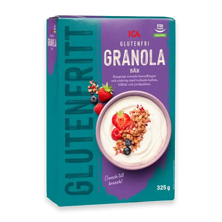 Granola Bär Glutenfri 325g