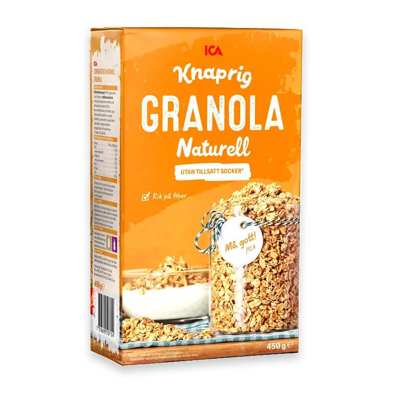 Granola naturell 450g