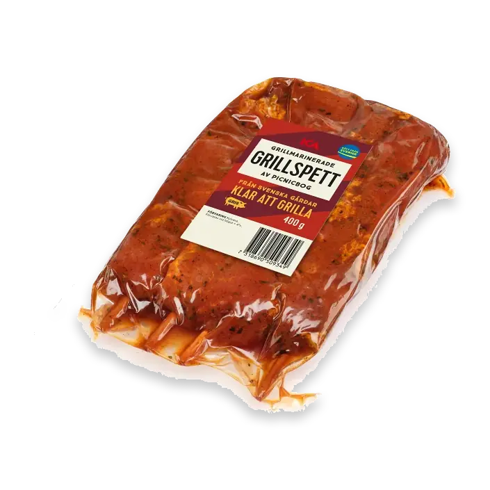 Grillspett grillmarinerade 400g