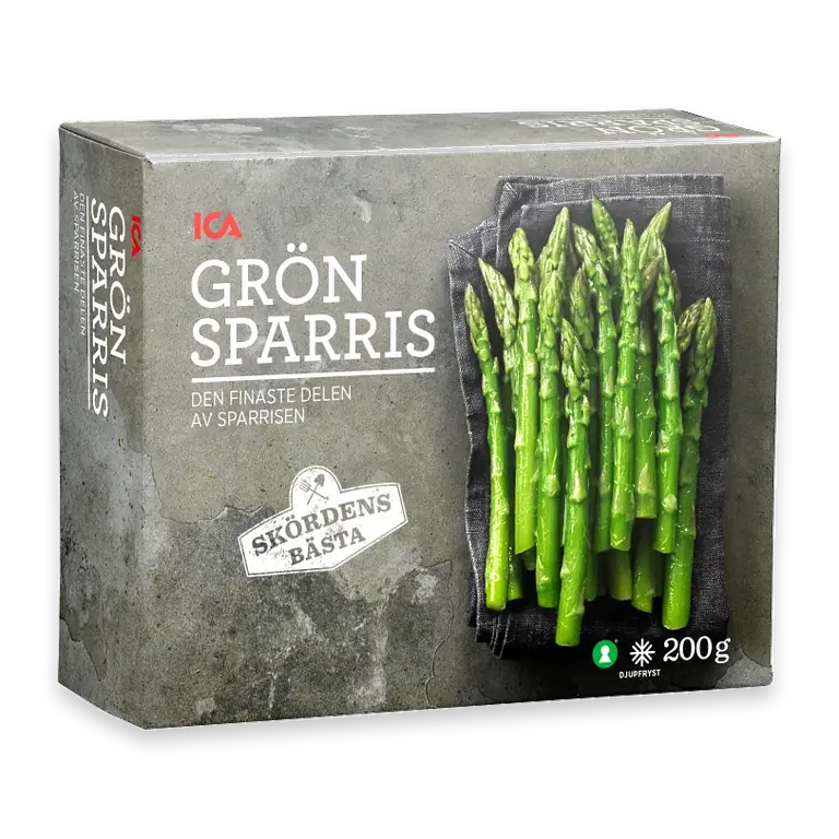 Grön sparris Fryst 200g