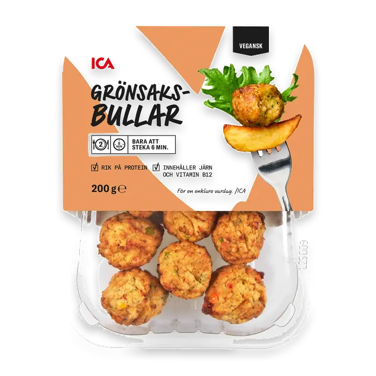 Grönsaksbullar 200g