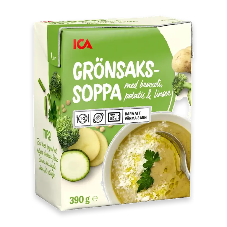 Grönsakssoppa 390g