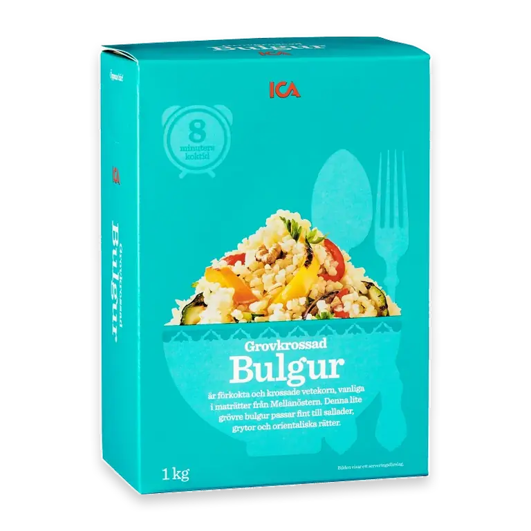Grovkrossad Bulgur 1kg