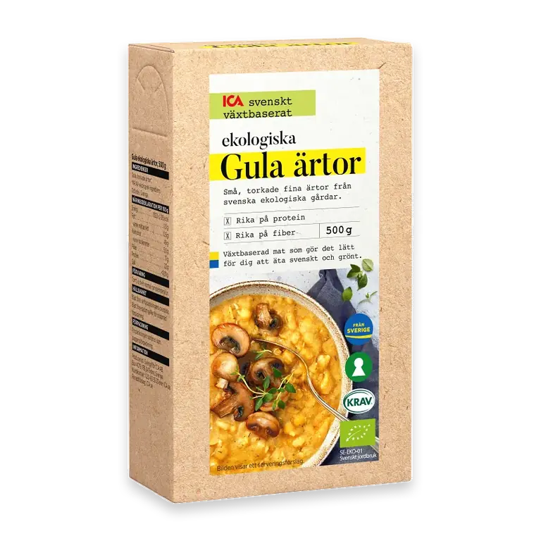 Gula Ärtor 500g KRAV