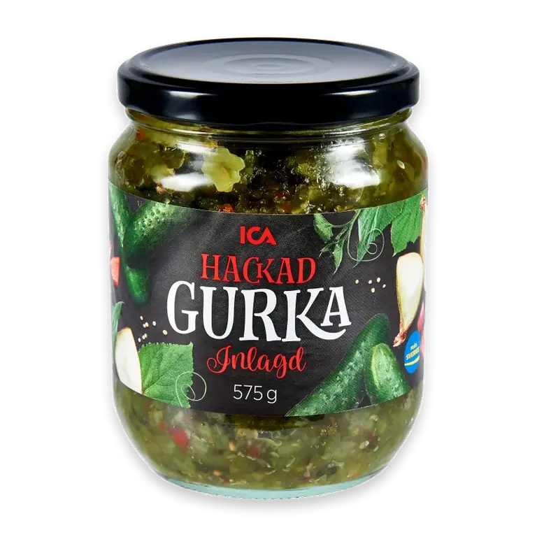 Hackad Gurka 575g