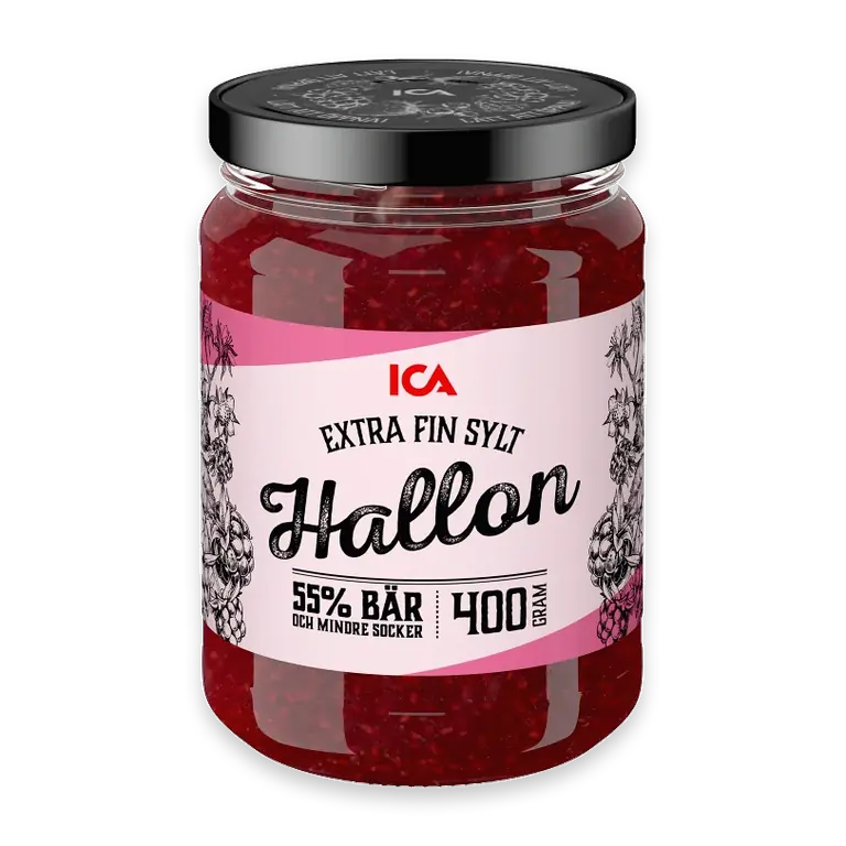 Hallonsylt Extra fin 400g