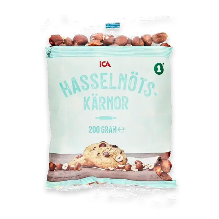 Hasselnötskärnor 200g
