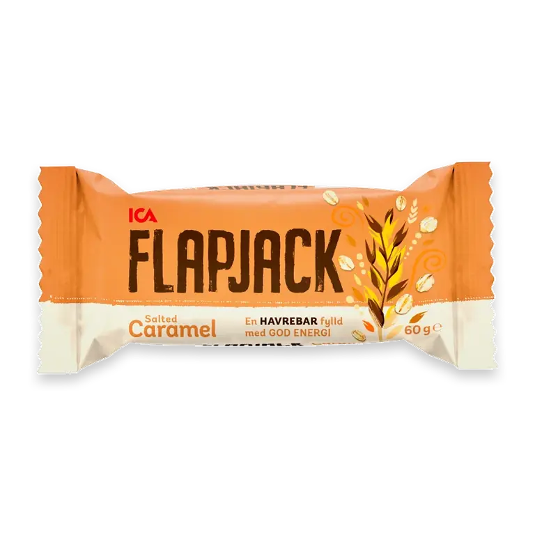Havrebar Sport Energi Flapjack Salted caramel 60g