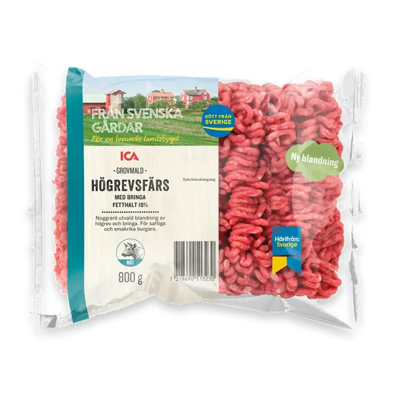 Högrevsfärs Färsk 800g