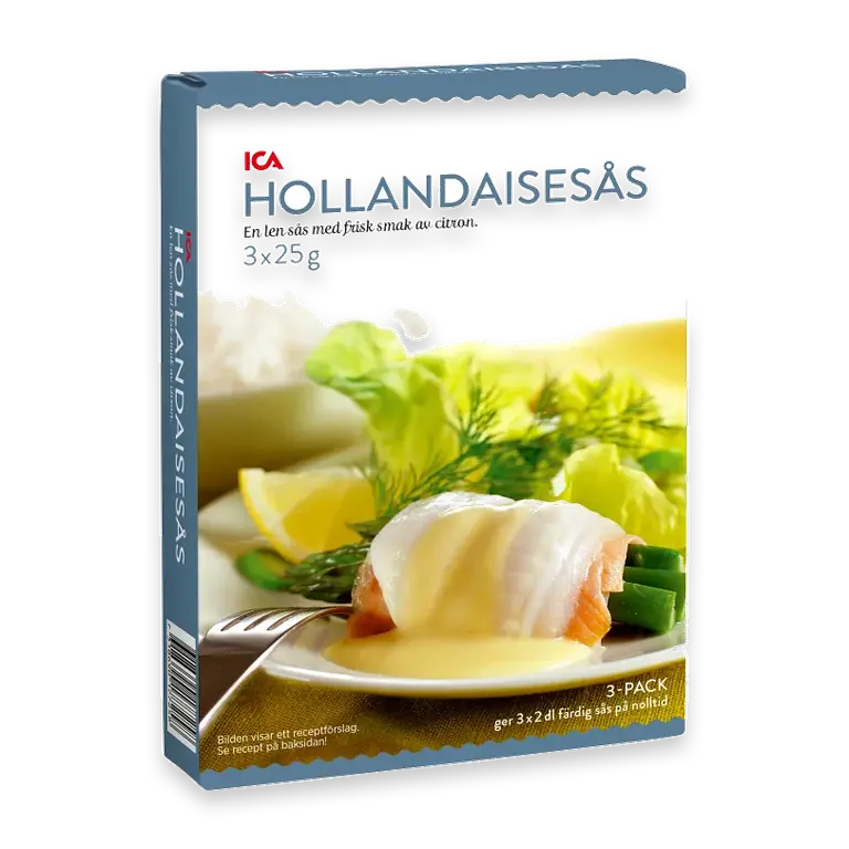 Hollandaisesås 3-p 600ml