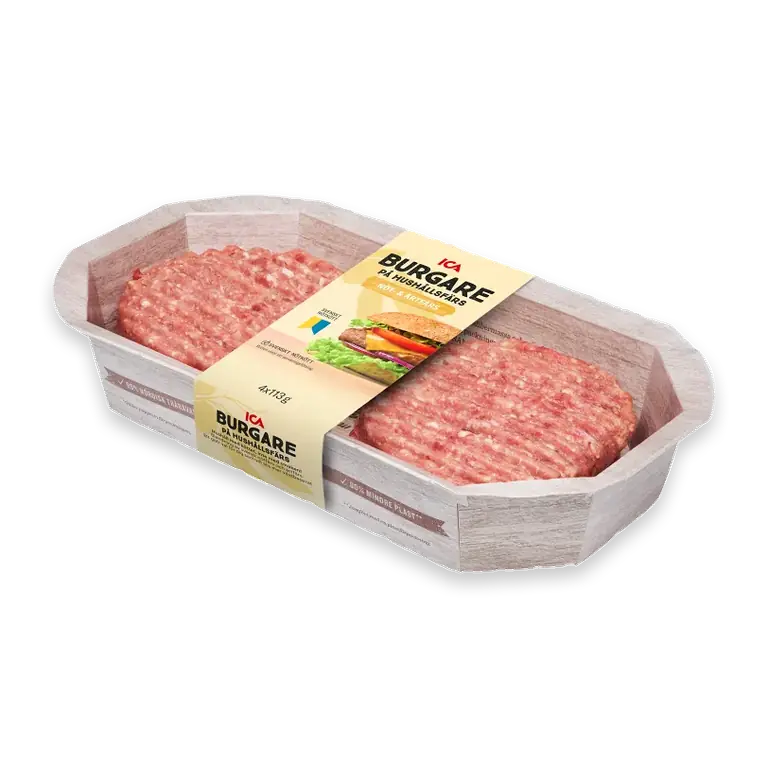 Hushållsburgare 4-p 452g
