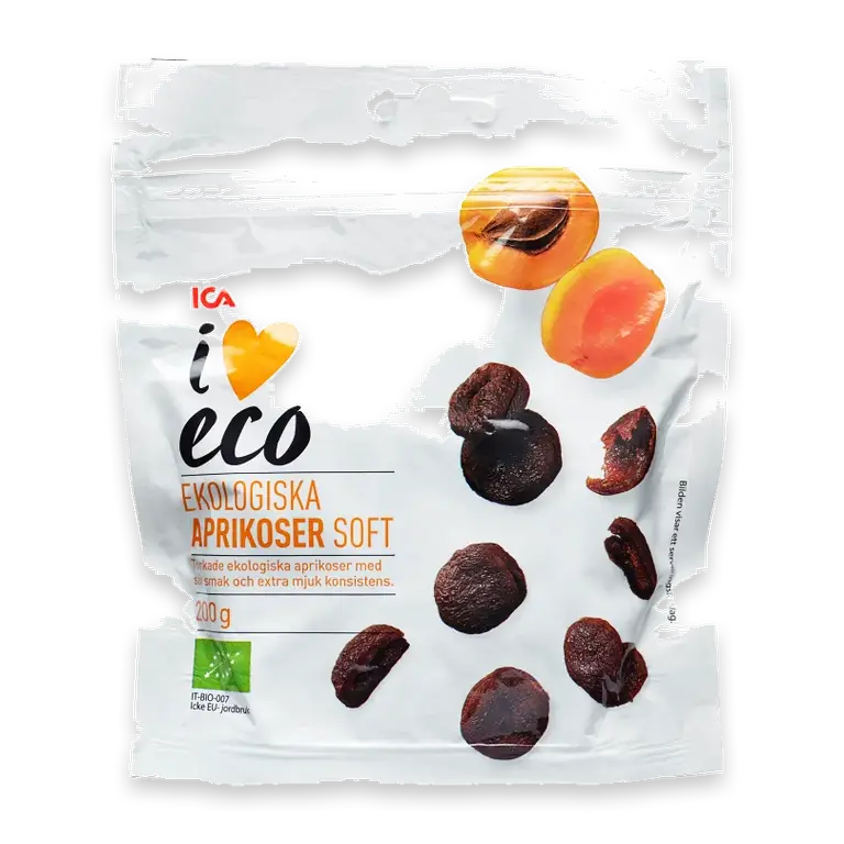 Aprikoser Soft Ekologisk 200g