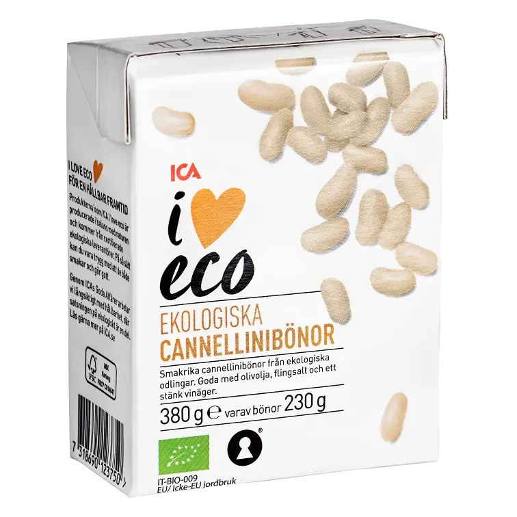 Cannellinibönor Ekologisk 380g