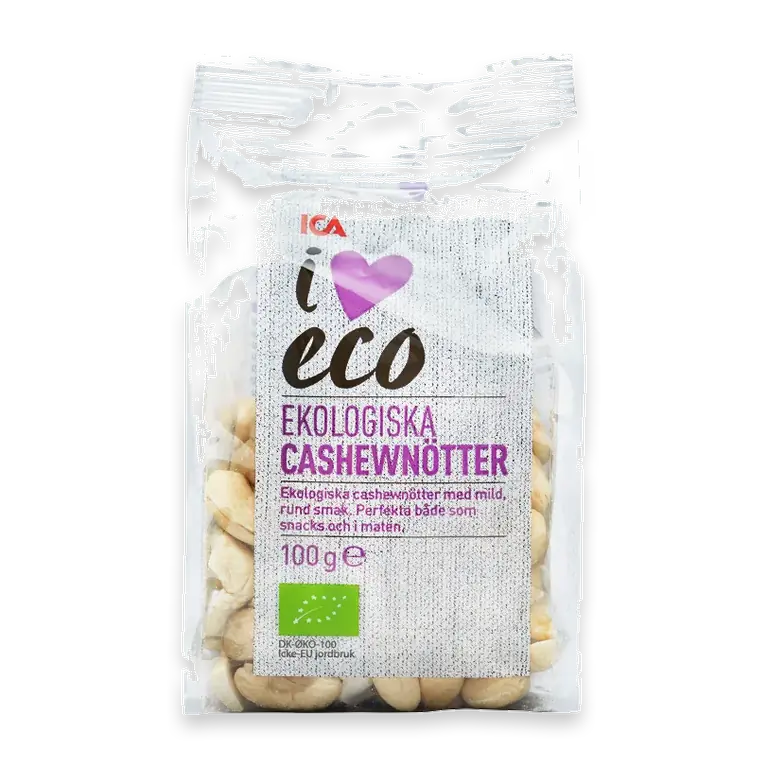 Cashewnötter naturell 100g