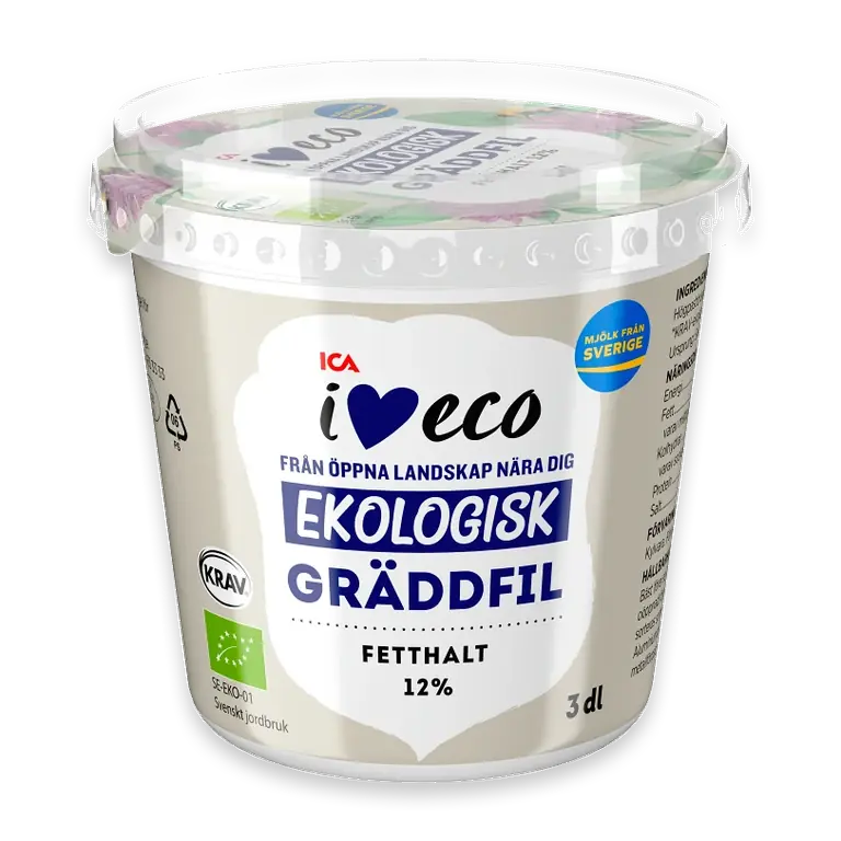 Gräddfil 12% 300ml KRAV