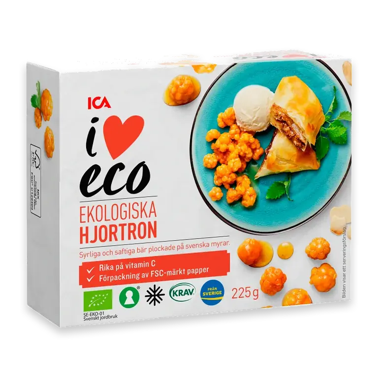 Hjortron Ekologiska 225g KRAV ICA