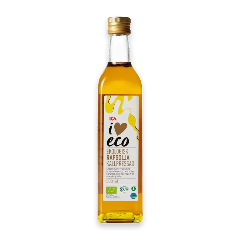 Kallpressad Rapsolja 500ml KRAV