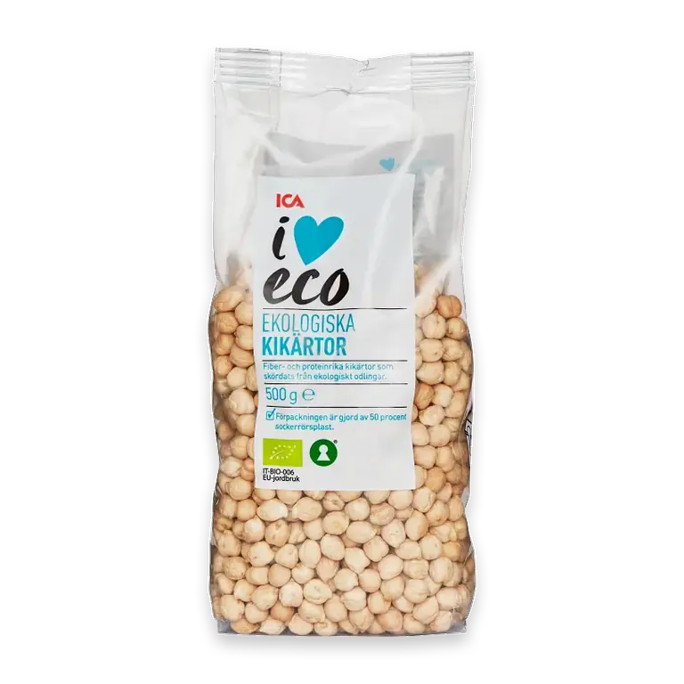 Kikärtor Torra Ekologiska 500g ICA