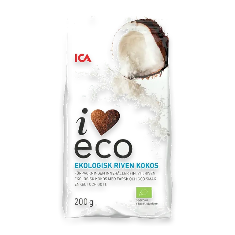 Kokos riven Ekologisk 200g