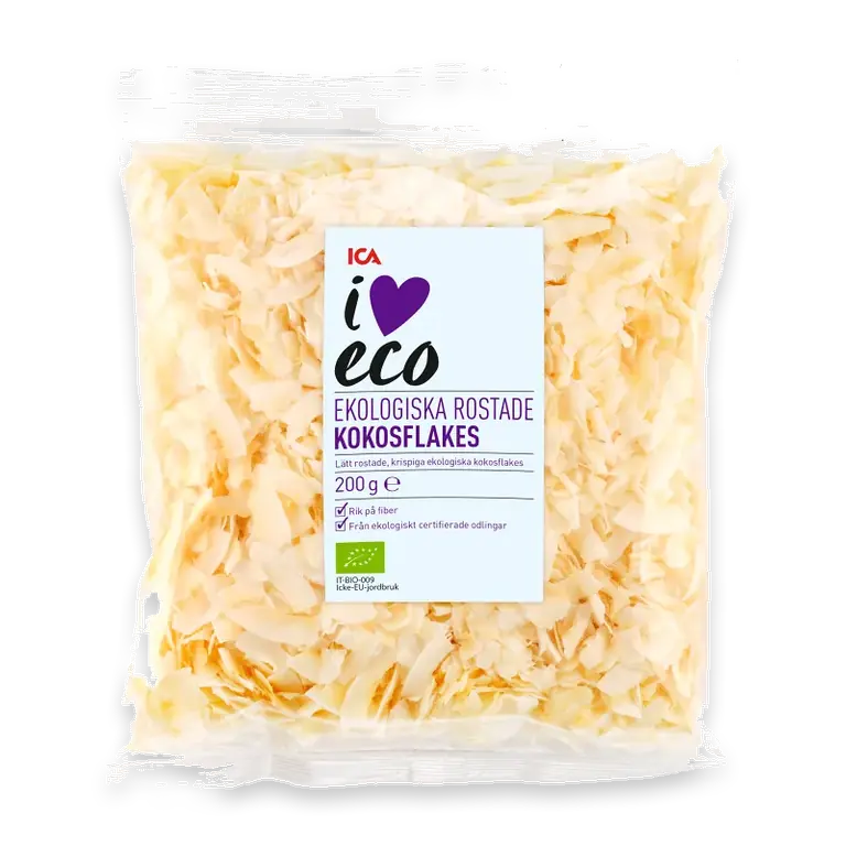Kokosflakes Ekologiska rostade 200g