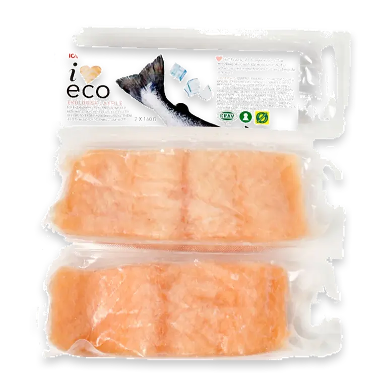 Lax i portionsbitar Fryst 2-p 280g KRAV