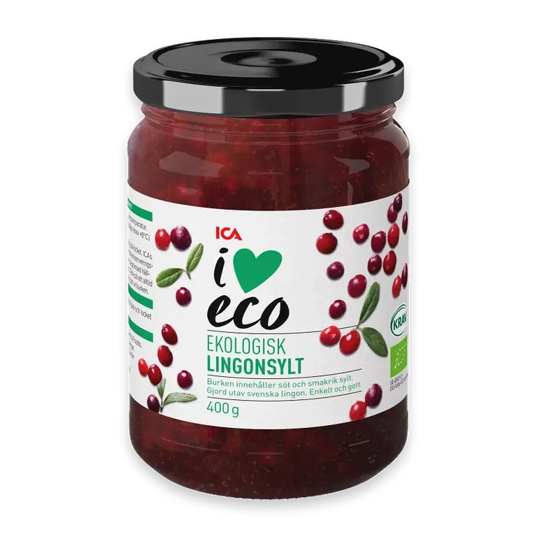 Lingonsylt 400g KRAV
