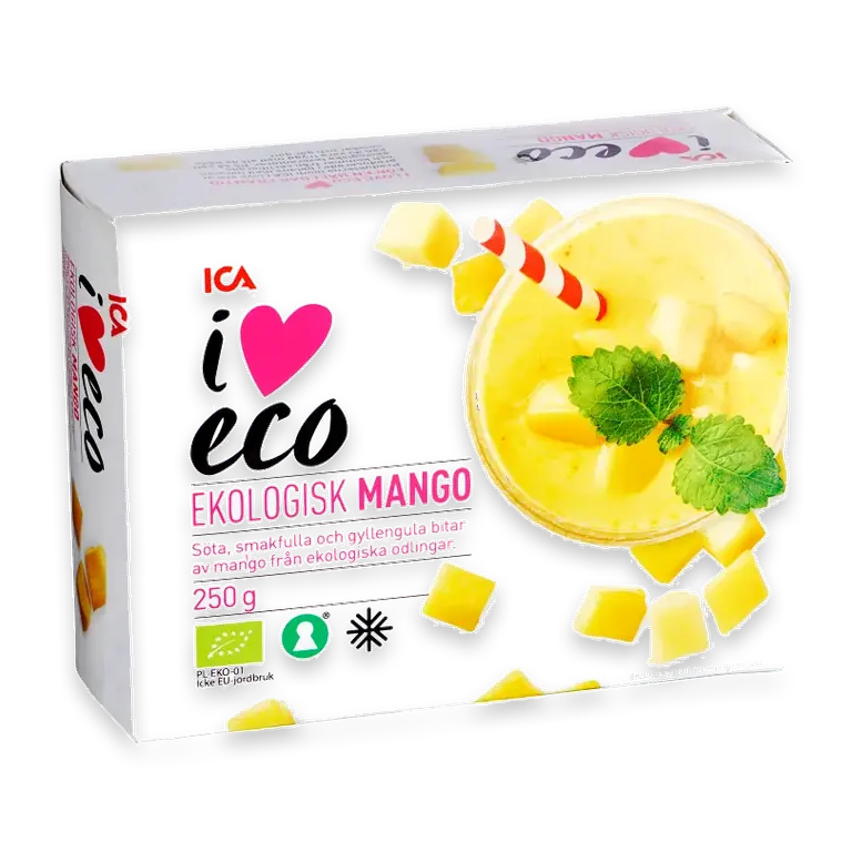 Mango Fryst Eko 250g