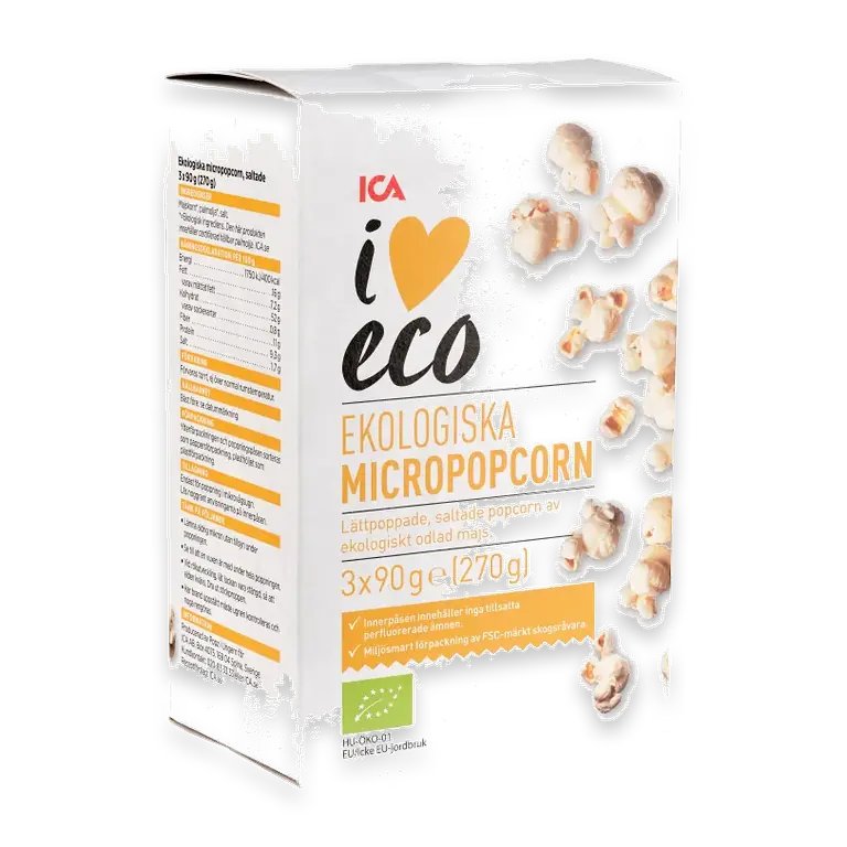 Mikropopcorn Saltade 3-p 270g