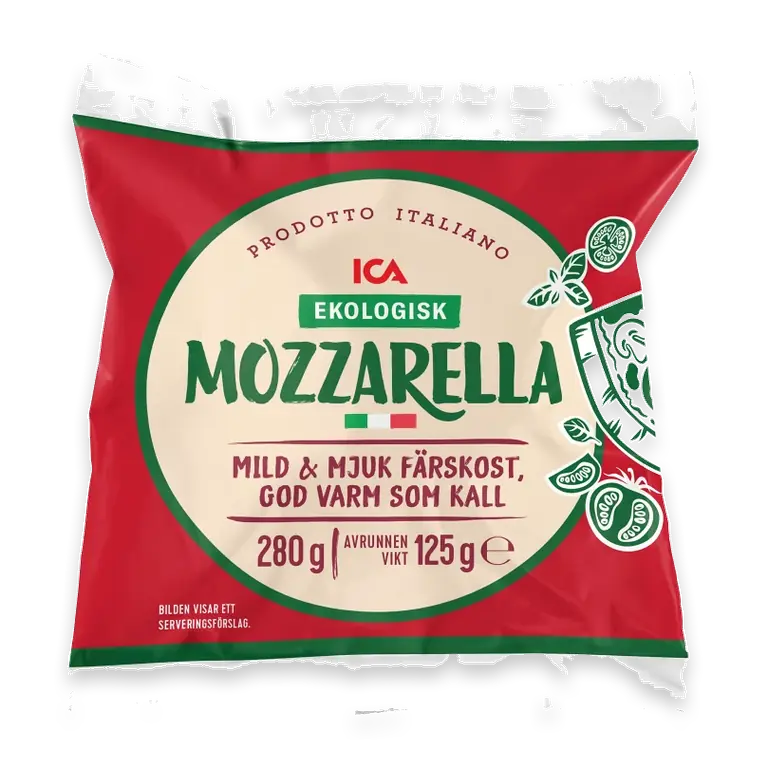 Mozzarella Ekologisk 125g